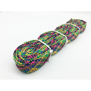 **32 มม. ยาว 8 เมตร** เชือกแบนพีพี อเนกประสงค์ คละสี Rope (TPshopping)