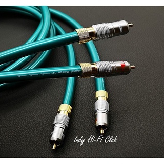 สายสัญญาณ RCA ORTOFON Reference 8NX หัวแจ็คแบบขันล็อค Nakamichi แบบ 2 เส้น ให้เสียงเต็มอิ่มในทุกย่านเสียง