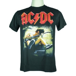 Ac/Dc เสื้อวง เอซี/ดีซี เสื้อวินเทจ เสื้อยืดไซส์ยุโรป SPX1365