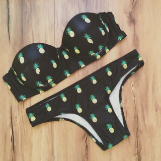 Pineapples printing bikini