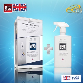 Autoglym Custom Wheel Cleaner Complete Kit 1 L. + Instant Tyre Dressing 500 ml.