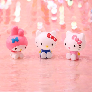 Hello Kitty Melody ตุ๊กตาการ์ตูนคิตตี้สําหรับตกแต่งเค้ก