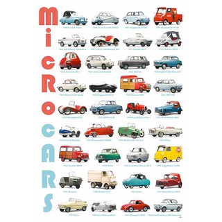 โปสเตอร์รวมรถ Micro Cars