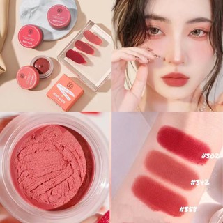 HANA BEAUTY Cream Blush&amp;lip stick มีทั้งเนื้อ Matte สวยเนียนละมุน และเนื้อ