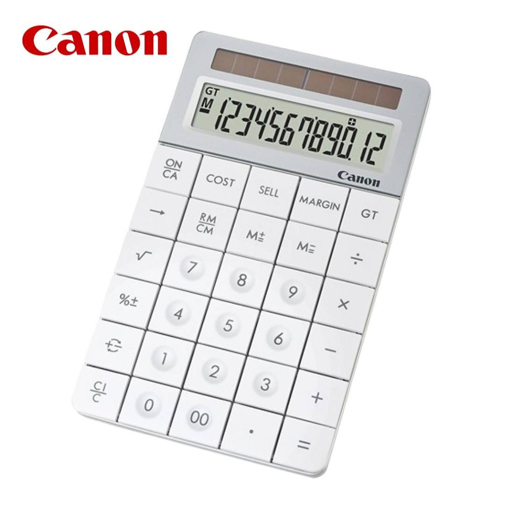เครื่องคิดเลข ยี่ห้อ CANON รุ่น X Mark I (สั่ง 2 เครื่่อง ได้ แฟลชไดร์ฟ 16GB มูลค่า 199 บาทฟรี )