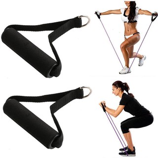 4PCS ที่จับแบบเชือก Tricep Rope V Bar 1 ชิ้น สำหรับออกกำลังกาย เทรนนิ่ง เล่นยิม