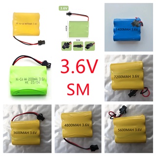 แบตเตอรี ถ่านชาร์จแบตเตอรี่รถบังคับ3.6V  SM