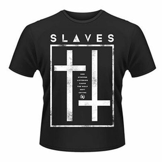 tshirtเสื้อยืดคอกลมฤดูร้อนเสื้อยืดแขนสั้น พิมพ์ลาย Slaves God Stopped Listening แฟชั่นสําหรับผู้ชายSto4XL