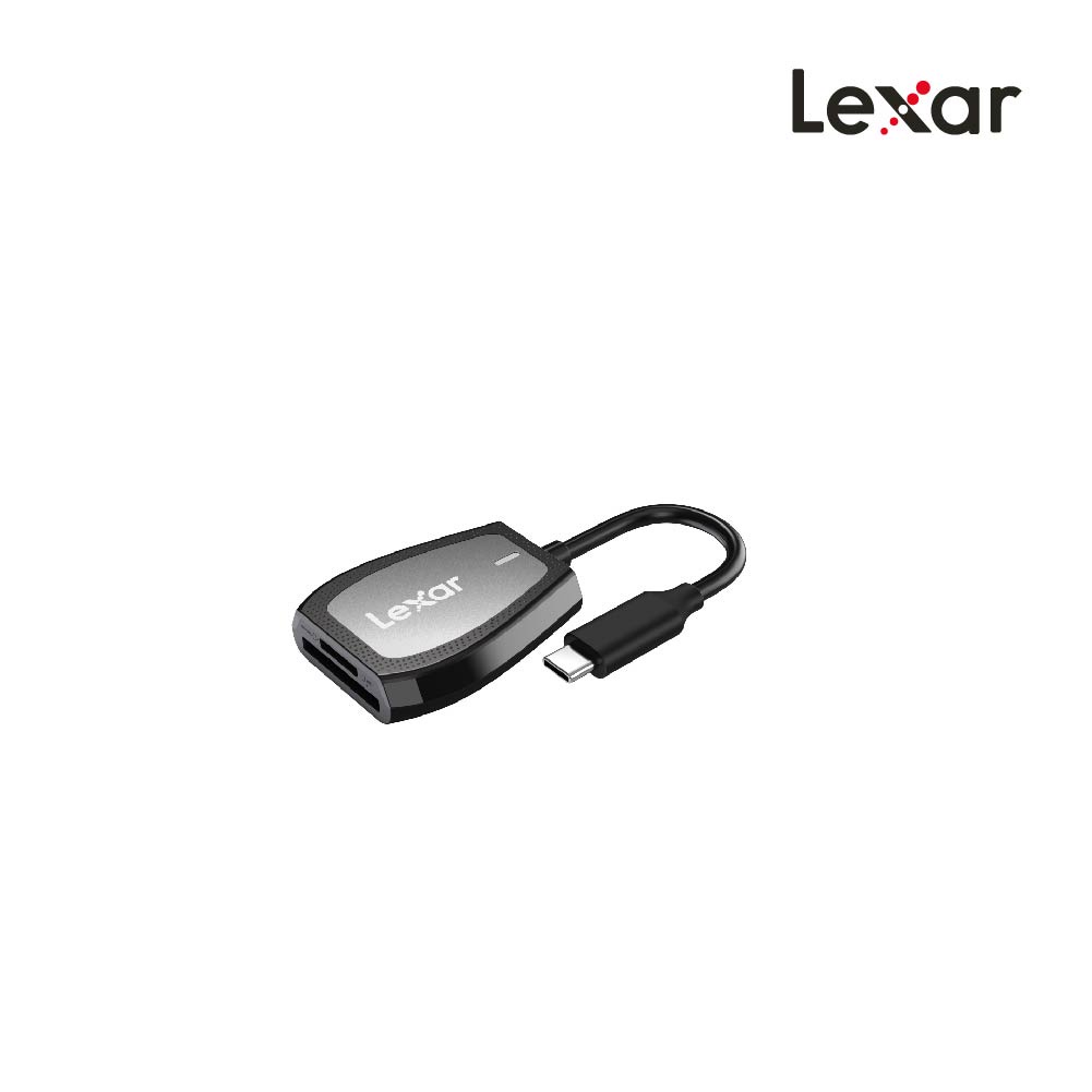 การ์ดรีดเดอร์ Lexar Dual-Slot SD/MicroSD Card, USB-C_6