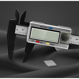 เวอร์เนียร์ เครื่องวัดดิจิตอลอิเล็กทรอนิคส์ 6 นิ้ว Vernier Caliper Digital แถมฟรีถ่านกระดุม และกล่องพลาติก