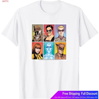 เสื้อทหาร เสื้อเด็กหญิง SKTT1 เสื้อยืดผู้ชายและผู้หญิง Watchmen Watchmen 6 T-Shirt Popular T-shirts