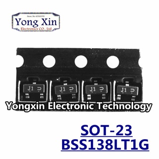 มอสเฟต IC BSS138LT1G SOT23 BSS138 SOT SMD 100 ชิ้น