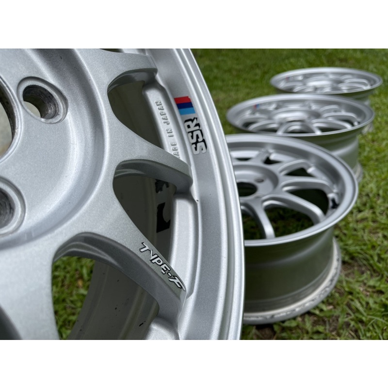 ล้อแม็ก ssr type f ขอบ 15 แท้ญี่ปุ่น สภาพสวย น้ำหนักเบา
