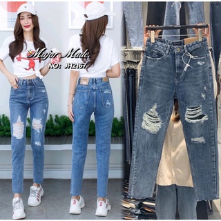 (SALE) JH2167# กางเกงยีนส์ทรงboyfriend Jeans house