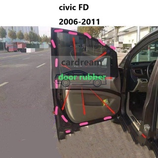 ยางซีลประตูรถยนต์ สําหรับ HONDA CIVIC FD 2006 2007 2008 2009 2010 2011