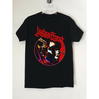 เสื้อยืด พิมพ์ลาย Judas Priest Sned Cl สไตล์วินเทจ สําหรับผู้ชายS-5XL