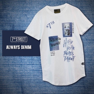 เสื้อแขนสั้น 7th street ALWAYS DENIM COLLECTION รุ่น LS-OTS ของแท้ 100% พร้อมส่ง