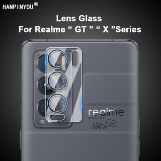 ฟิล์มกระจกนิรภัยกันรอยเลนส์กล้อง ด้านหลัง แบบใส บางพิเศษ สําหรับ OPPO Realme GT Neo Master Explorer X XT X2 X7 Pro Ultra X50 X50m 5G 1-5 ชิ้น
