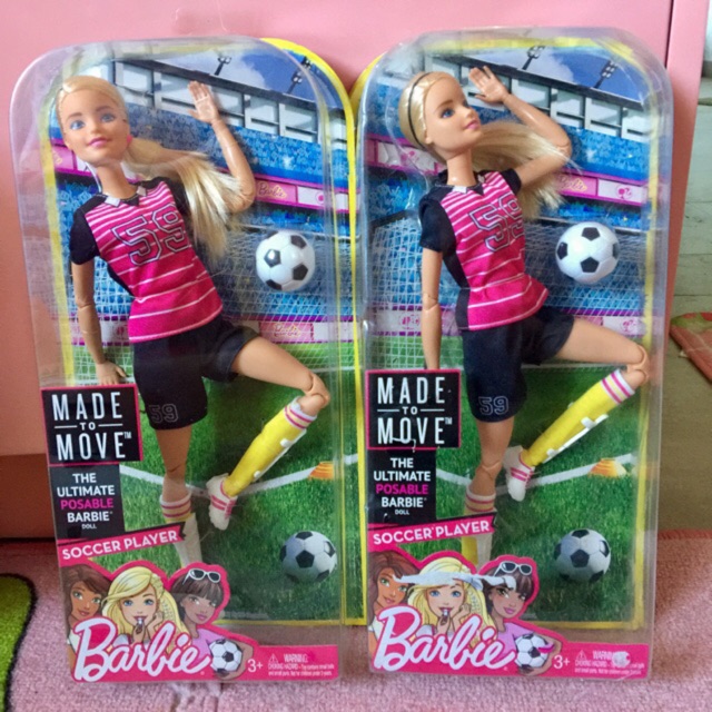 ลูกฟุตบอล Barbie MTM / Made to Move