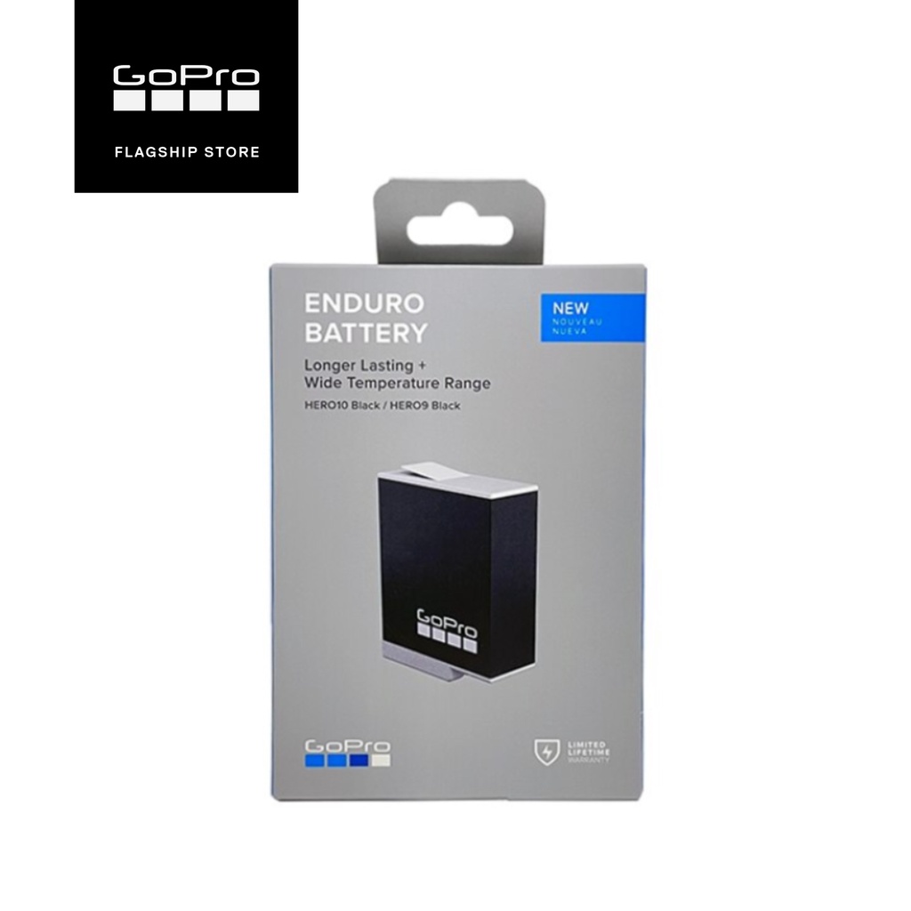 GoPro Batteries /Enduro Rechargeable Battery แบตเตอรี่โกโปรรุ่นใหม่ ใช้ได้กับรุ่น HERO9-10-11-12 ประกันศูนย์ไทย 1 ปี