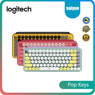 Logitech คีย์บอร์ดไร้สาย 85 คีย์ เสียงเงียบ ความแม่นยําสูง