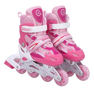 รองเท้าสเก็ต โรลเลอร์สเกต โรลเลอร์เบลด Skate shoes Pink