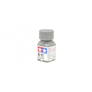 TAMIYA COLOR 80011 X-11 CHROME SILVER ENAMEL PAINT 10 ML.