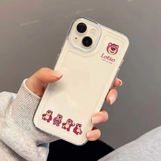 เคสโทรศัพท์มือถือ ซิลิโคนนุ่ม ใส ลายหมีสี่ตัว สําหรับ iPhone 7 8 X 11 12 13 SE Plus P XS Max pro mini XR