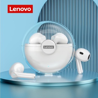 Lenovo LP80 TWS Mini หูฟังบลูทูธ2021ดีไซน์ใหม่ชุดหูฟังไร้สายพร้อมไมโครโฟน3D สเตอริโอเบสหูฟังไร้สาย