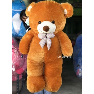 ตุ๊กตาหมีผู้ดีตัวใหญ่ 110 cm. รุ่นใหม่ขนนุ่ม ถ่ายจากสินค้าจริง!