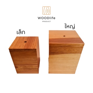 กล่องไม้ พร้อมฝาปิด ผลิตภัณฑ์ไม้100% WOODlife