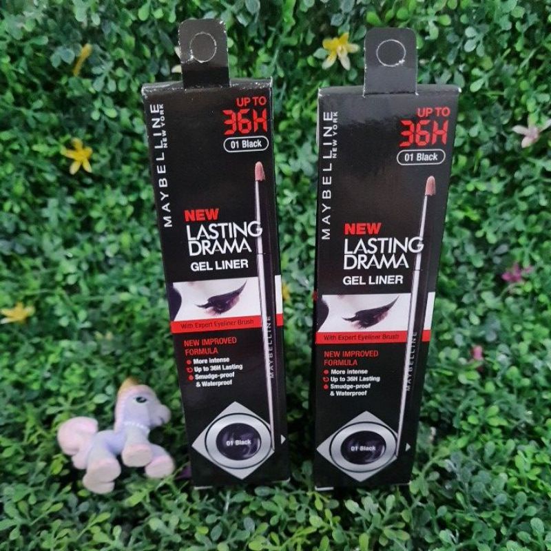 แท้ Maybelline Lasting Drama Gel Liner ผลิต 23-24