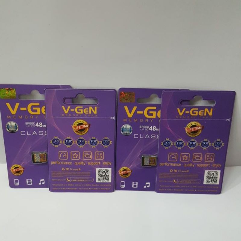การ์ดหน่วยความจํา 32GB V-gen Class 6 Speed Up To 48MB s Top Brand การ์ดหน่วยความจํา