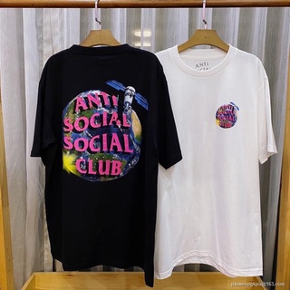 CZH เสิ้อยืดแขนสั้น Anti Social Socail Club อวกาศ SML