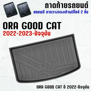 ถาดท้ายรถ ORA GOOD CAT 2022-ปัจจุบัน ถาดท้าย GWM ORA GOOD CAT(22-23) ถาดพลาสติกเข้ารูป ถาดท้ายรถยนต์ ตรงรุ่น