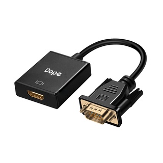 Converter VGA TO HDMI DOPE (DP-7825) สินค้ารับประกัน 2 ปี