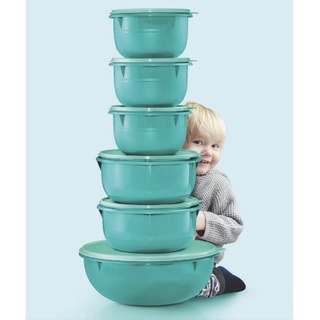 Tupperware เซตโคมโมดูล่า ฝาแน่นสนิท สีพาสเทลน่ารักมากๆจ้า