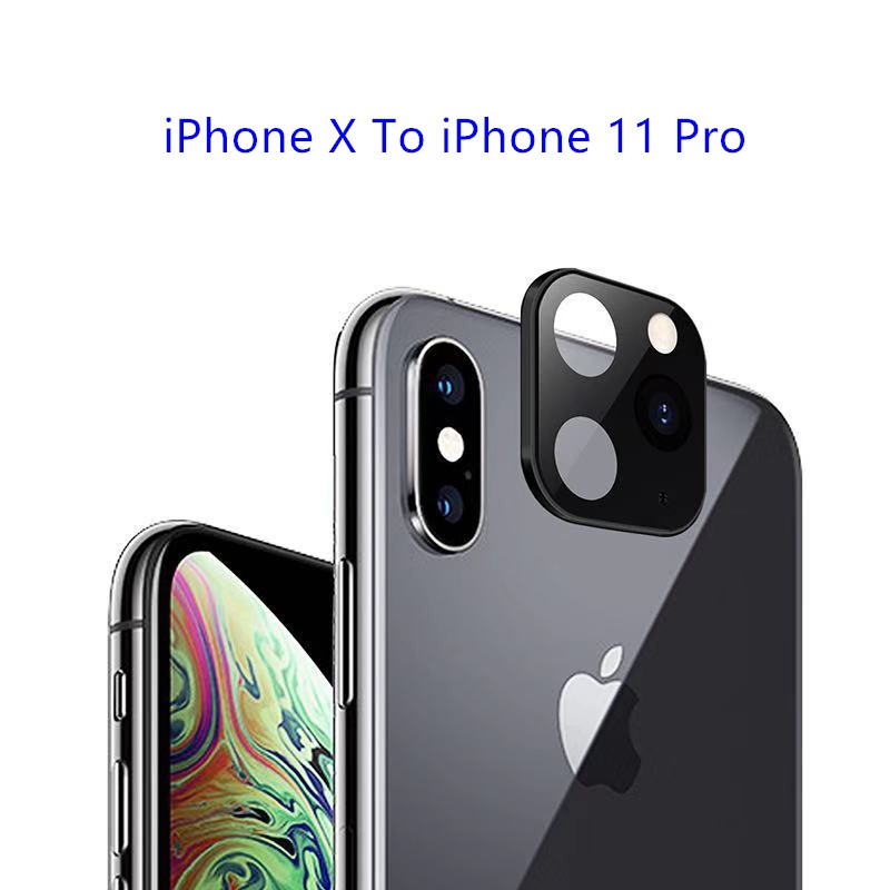 ตัวป้องกันเลนส์กล้อง iPhone X/XS/XS MAX To เคส iPhone 11 Pro Max