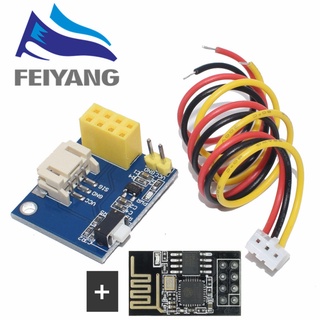 Esp8266 Esp-01 Esp-01S Rgb Led อะแดปเตอร์โมดูลควบคุมสําหรับ Arduino Ide Ws2812 วงแหวนอิเล็กทรอนิกส์ Diy Dc 5V