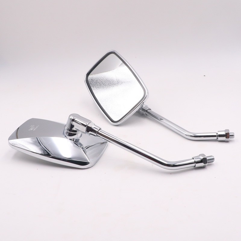 กระจกรถจักรยานยนต์ JBUBU ประเภท SR400 กระจกมองหลังกระจกมองหลัง MANY CB400 Retro Time Plating