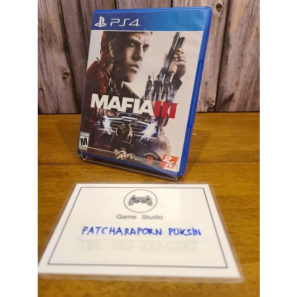 แผ่นเกม PlayStation 4 (PS4) Mafia 3