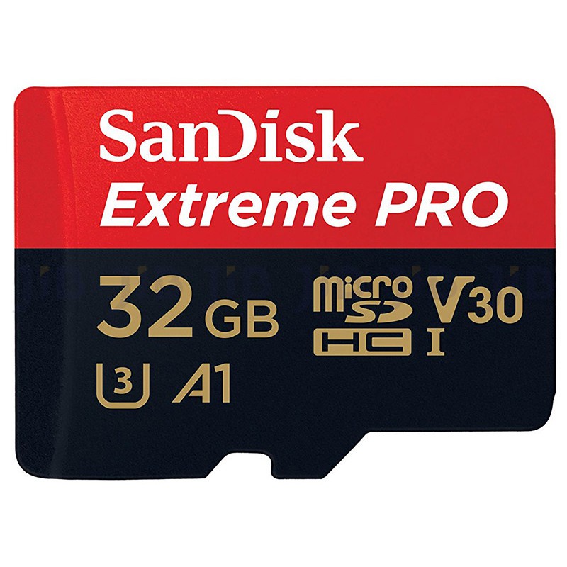 ✹SANDISK 32 GB MICRO SD CARD (ไมโครเอสดีการ์ด) SDHC EXTREME PRO CLASS 10 (SDSQXCG_032G_GN6MA)