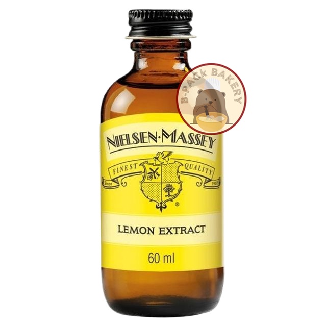 Nielsen-Massey Pure Lemon Extract เนลสัน มาสซี่ กลิ่น เลม่อน เข้มข้น 60ml