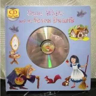 Snow White and the Seven Dwarfs CD&amp; Story book - L