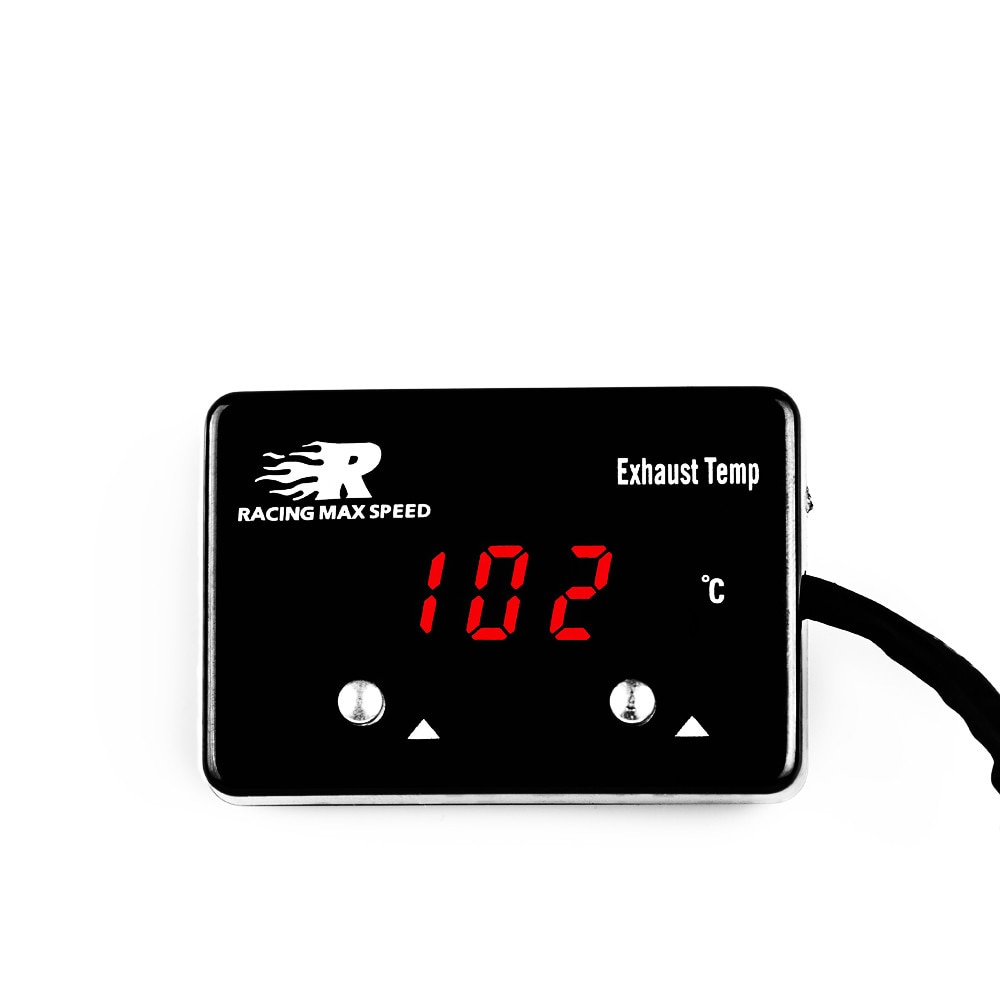 รถไอเสีย Temp Gauge ไอเสียแก๊สดิจิตอลเซนเซอร์ EXT อุณหภูมิ Turbo สําหรับ 4WD Hilux Patrol EGT ETM-01