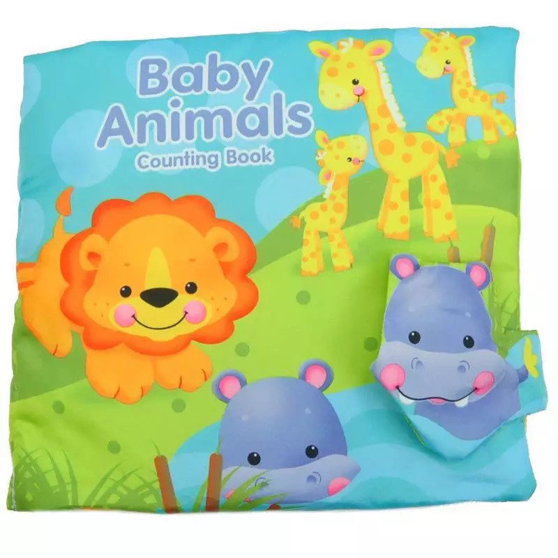 หนังสือผ้า Baby Animal Counting Book