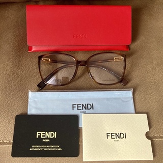 New! Fendi Eyeglasses ขอบกระ