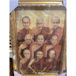 กรอบรูปทอง กรอบรูปไม้ พระหลายแบบ ขนาดภาพ 10x15 นิ้ว