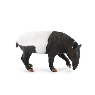 โมเดลสัตว์ป่าจําลอง Collecta 88881 Malay Tapir 2020 ของเล่นสําหรับเด็ก