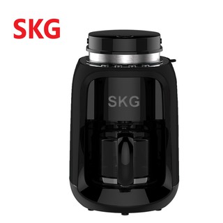 [ฟรีเครื่องบดเมล็ดกาแฟ] SKG เครื่องชงกาแฟดริปแบบมีที่บดในตัว รุ่น SK-1204 สีดำ